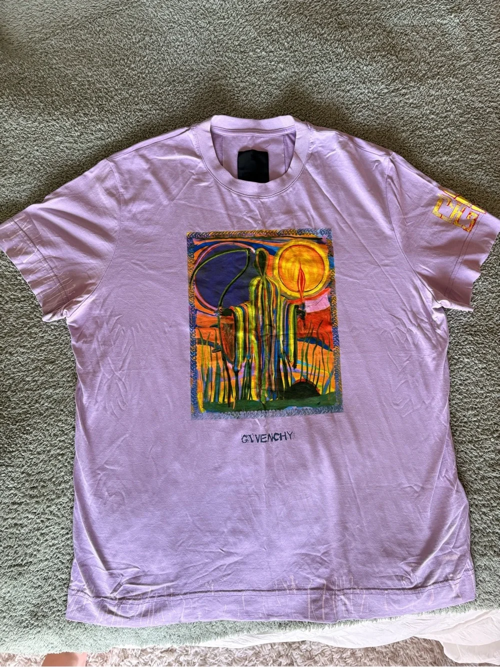 Givenchy x Josh Smith Lilac Reaper T-Shirt M Purple SS22